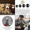 120 Pieces 14-24 mm Safety Eyes for Amigurumi Large Black Plastic Doll Eyes